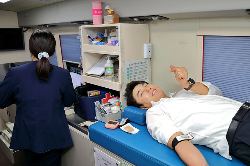 하림 임직원 헌혈 캠페인.JPG